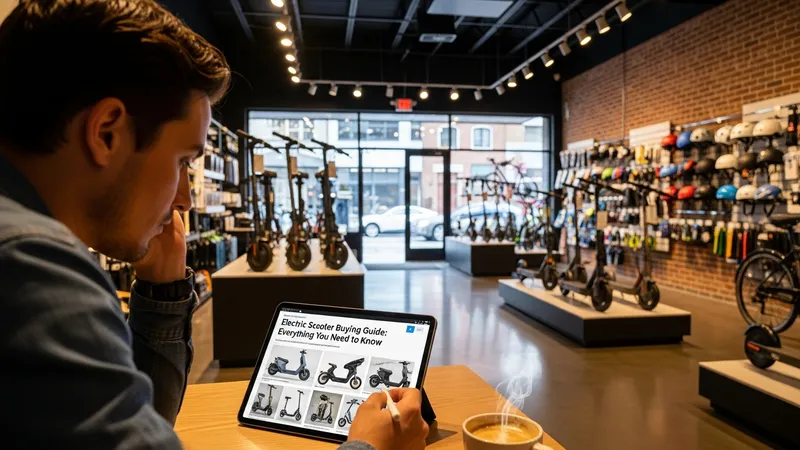 Guide d'achat trottinette électrique