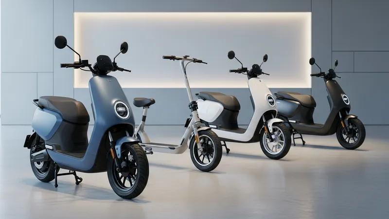 Gamme de trottinettes Ninebot Segway